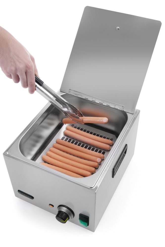 Grijač za hrenovke 10 litara, HENDI, Kitchen Line, 9,3L, 230V/1000W, 386x287x(H)258mm - Slika 4