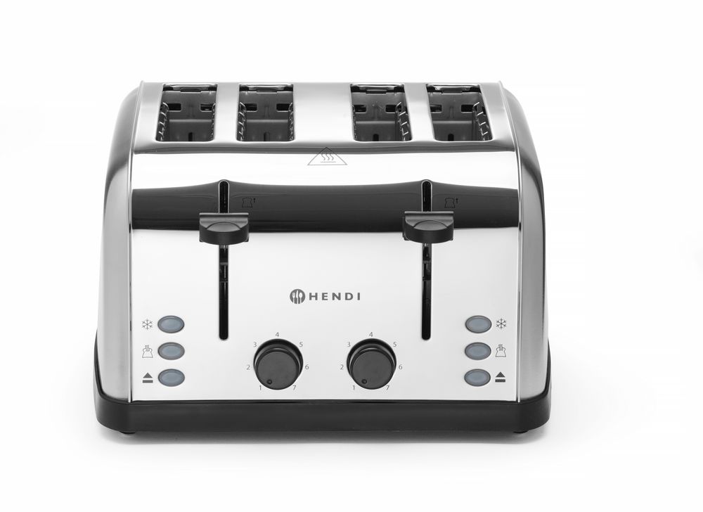 Toster 4-kriške, HENDI, 240V/1500W, 295x335x(H)180mm