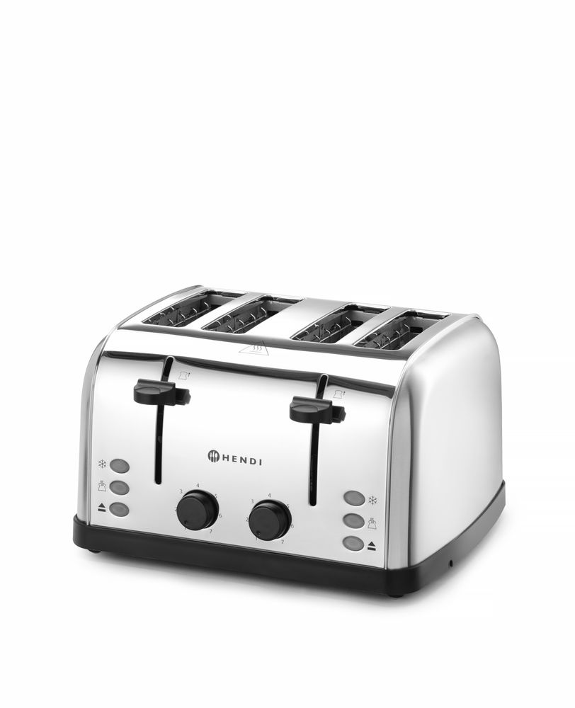 Toster 4-kriške, HENDI, 240V/1500W, 295x335x(H)180mm - Slika 3