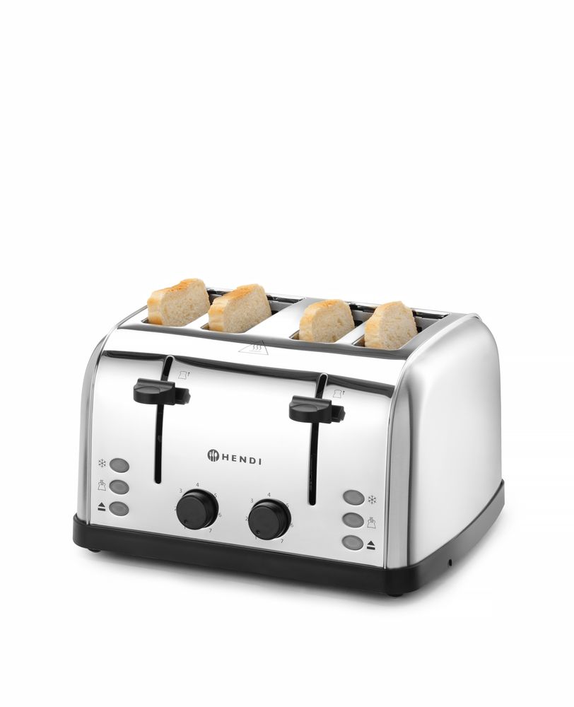 Toster 4-kriške, HENDI, 240V/1500W, 295x335x(H)180mm - Slika 4
