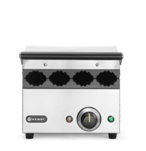 Kontaktni roštilj za hot dog i wrapove., HENDI, 220-240V/1800W, 385x285x(H)254mm