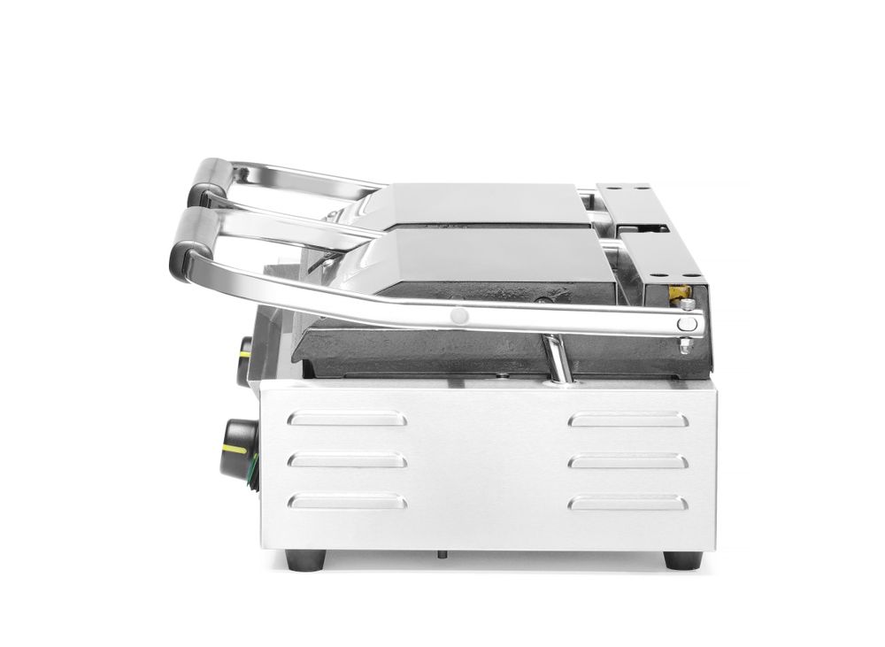 Kontaktni roštilj - dvostruki, HENDI, Polu-glatko, polu-rebrasto, 230V/3600W, 570x375x(H)216mm - Slika 4