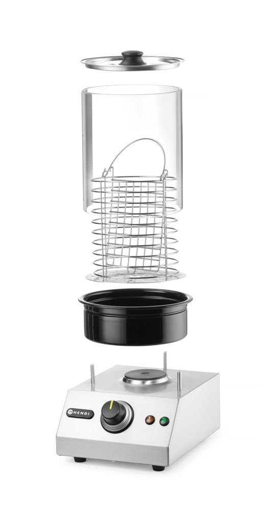 Grijač kobasica, HENDI, 220-240V/450W, 280x282x(H)387mm - Slika 3