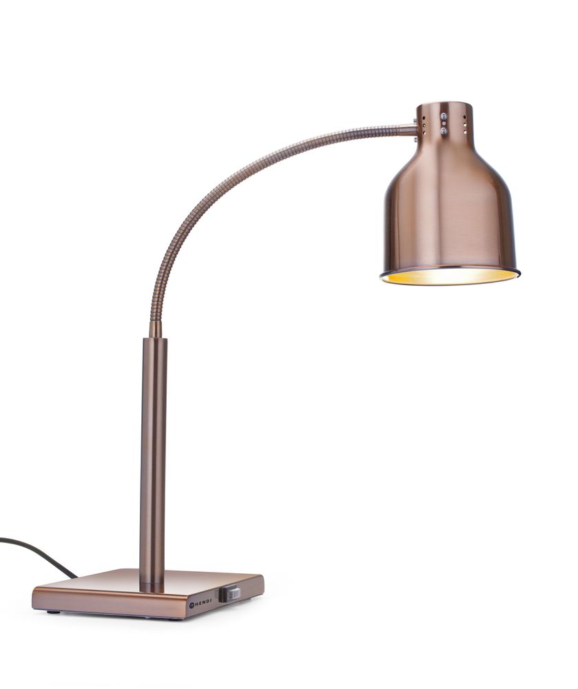 Fleksibilna toplinska lampa, HENDI, Bakrena, 220-240V/250W, 268x203x(H)660mm