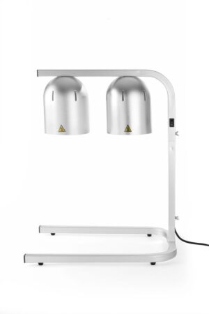 Most za zagrijavanje s 2 infracrvene lampe, HENDI, Srebrna, 230V/250W, 453x360x(H)790mm