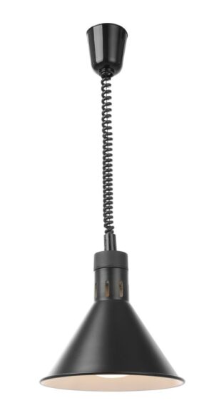 Konusna toplinska lampa s podesivom duljinom, HENDI, Zelena, 230V/250W, ?275x(H)250mm