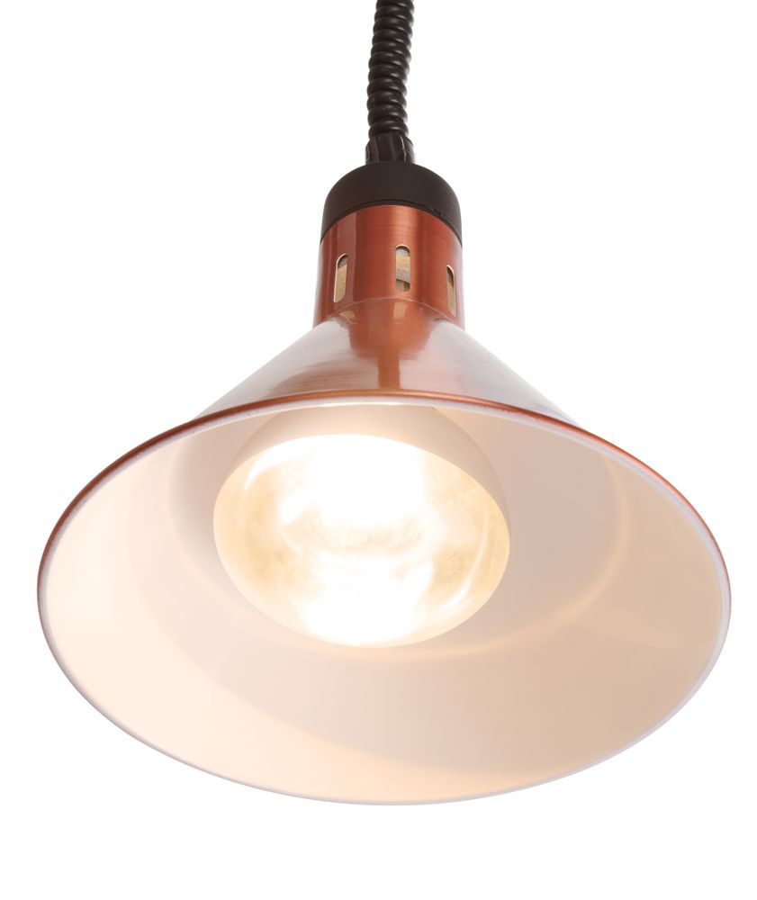 Konusna toplinska lampa s podesivom duljinom, HENDI, Zelena, 230V/250W, ?275x(H)250mm - Slika 4