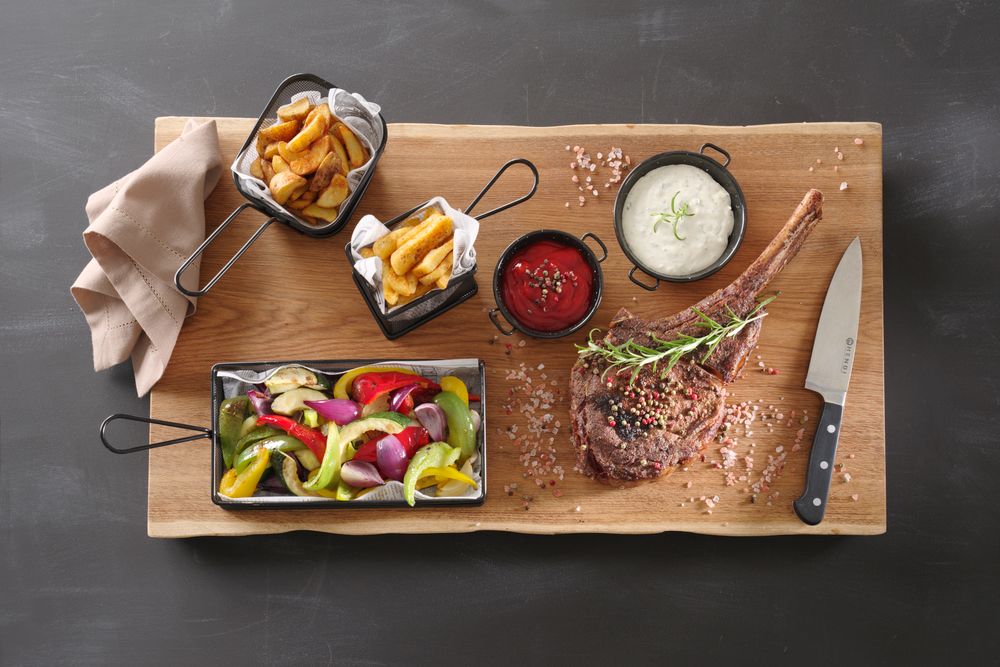 Minijaturne košarice za friteze, HENDI, 90x90x(H)90mm - Slika 2