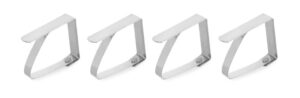 Kopča za stolnjak - 4 komada, HENDI, 4 kom, 50x10x(H)40mm