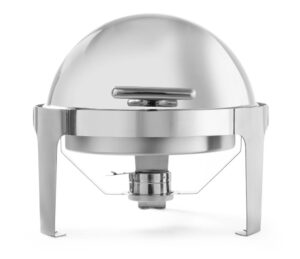 Posuda za podgrijavanje hrane s poklopcem - okrugla, HENDI, 5,6L, 510x540x(H)480mm