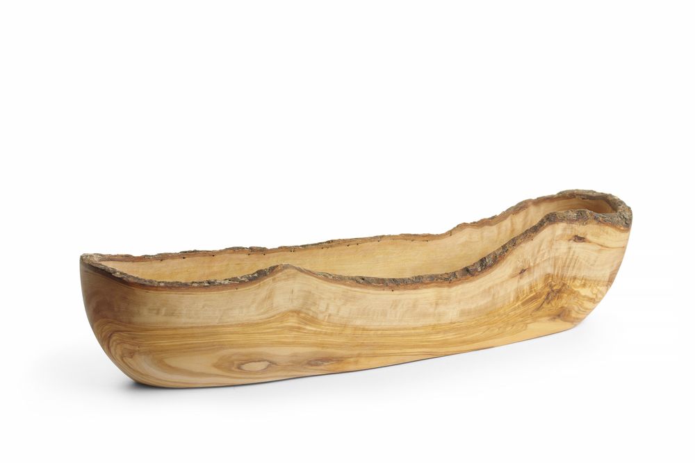 Ovalna zdjelica od drva masline, HENDI, 300x95x(H)60mm - Slika 2