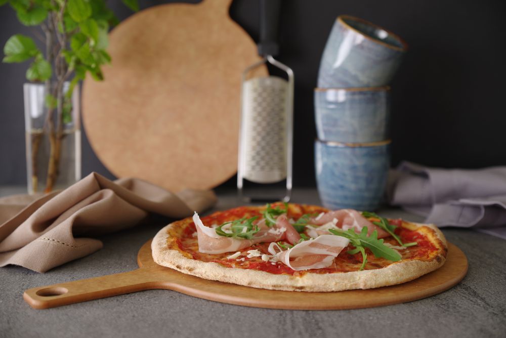 Pizza daska s ručkom, HENDI, ?305x(H)6mm - Slika 3