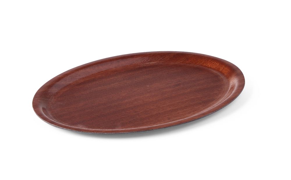 Tacna za posluživanje s uzorkom drveta, AmerBox, Od mahagonija, 230x160mm - Slika 2