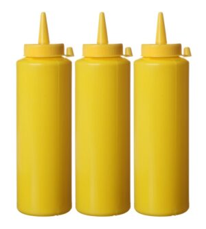 Setovi bočica za doziranje - 3 komada, HENDI, 0,35L, Prozirno, 3 kom, ?55x(H)205mm