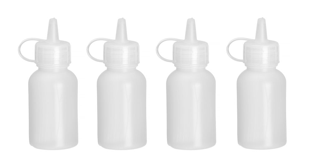 Mini dozator umaka – komplet od 4 kom., HENDI, 0,03L, Prozirno, ?30x(H)85mm
