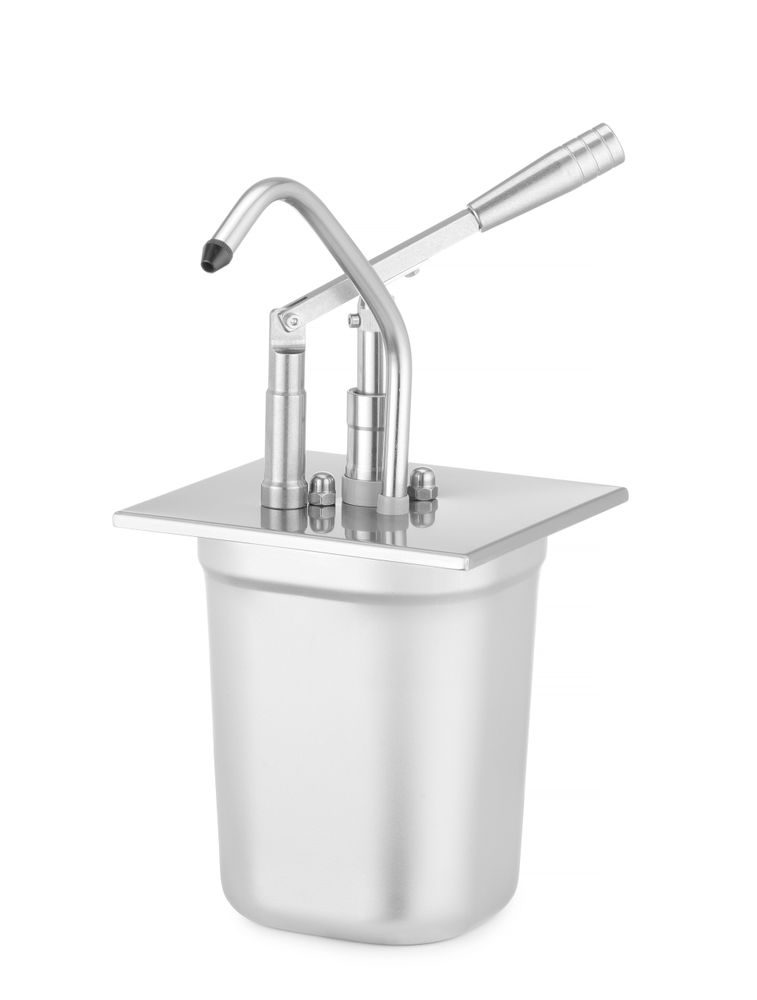 Poklopac s dozatorom za GN posude od nehrđajućeg čelika, HENDI, GN 1/6, 180x165mm - Slika 3