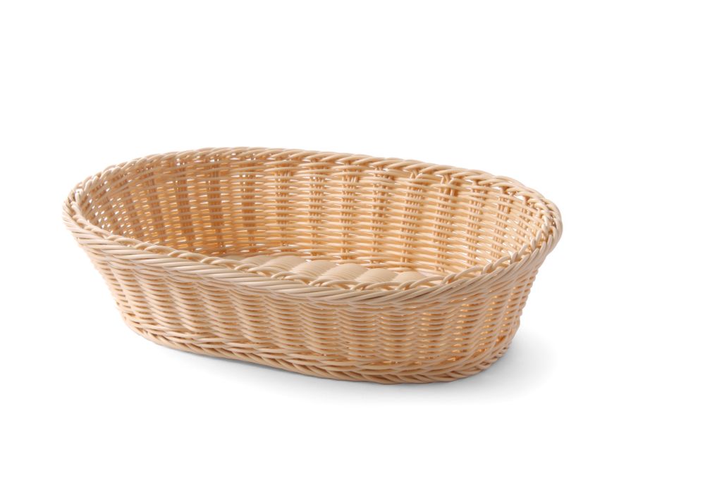 Ovalna košara za kruh, HENDI, 380x270x(H)90mm - Slika 2