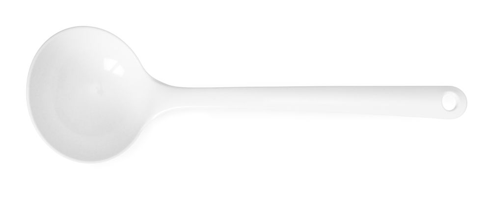 Žlica za umak, HENDI, 0,14L, Bijela, 300x93mm - Slika 4
