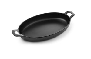 Mini ovalna tava Little Chef, Fine Dine, Crna, 263x140x(H)37mm