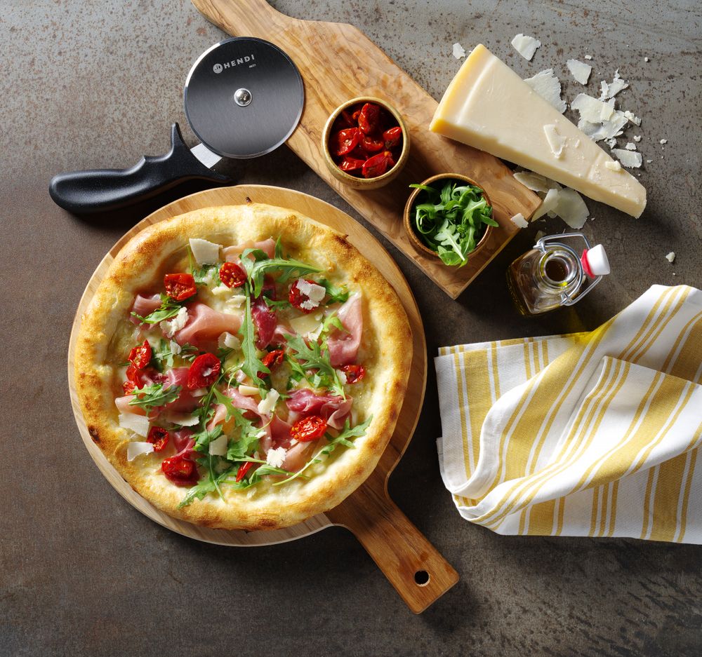 Četvrtasta lopata za pizzu s kratkom drškom, HENDI, 350x710mm - Slika 2