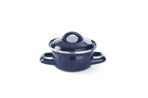 Lonac za juhu i umak - s poklopcem, HENDI, 0,5L, Crna, ?135x(H)105mm