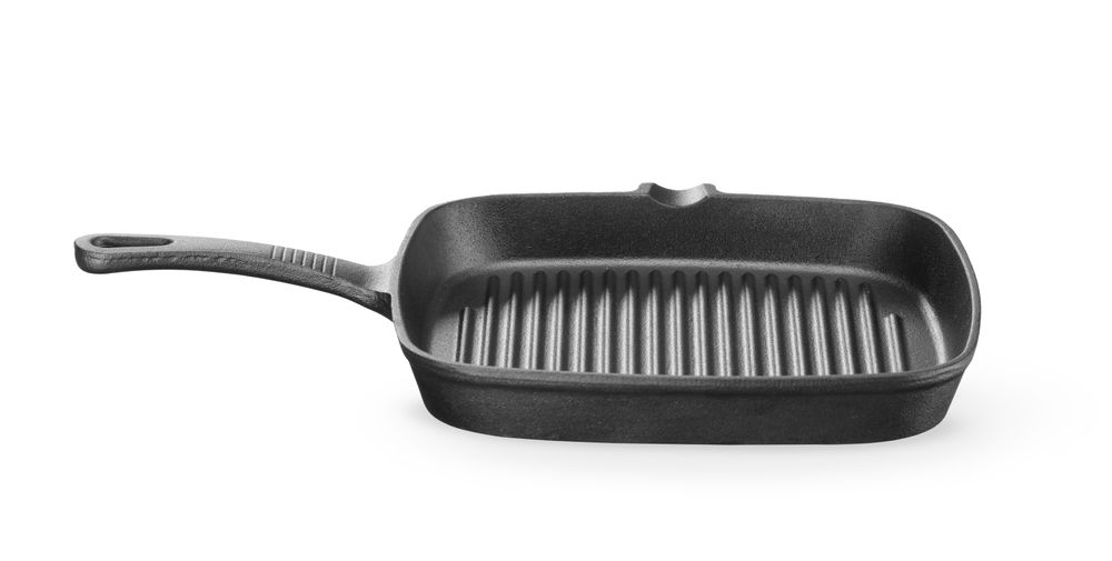 Grill tava od lijevanog željeza, HENDI, 230x230x(H)25mm - Slika 2