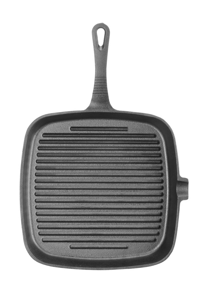 Grill tava od lijevanog željeza, HENDI, 230x230x(H)25mm - Slika 3