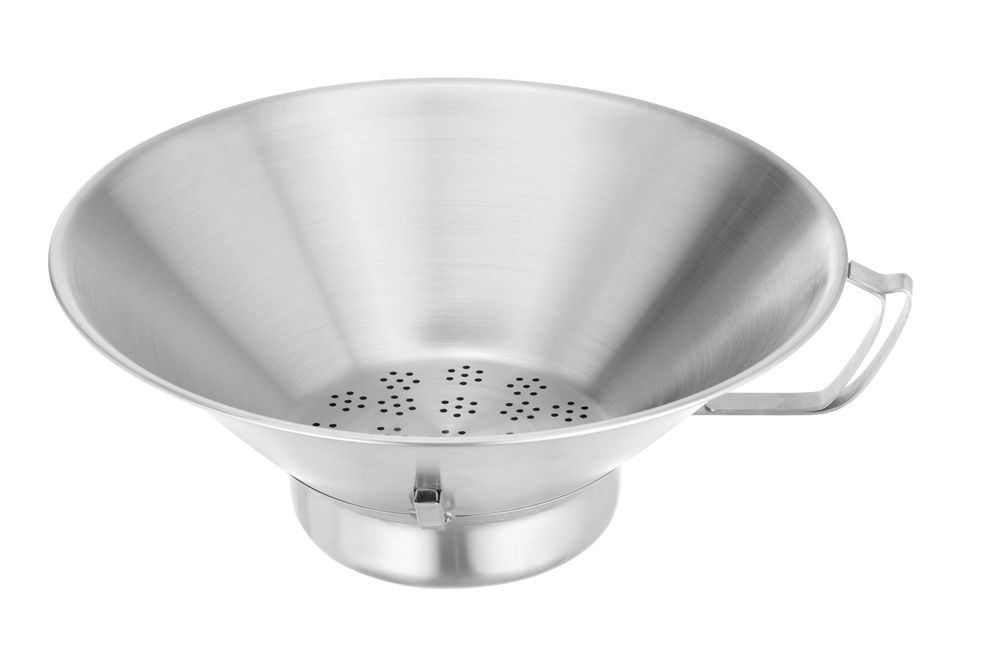 Cjediljka za pržene krumpiriće od nehrđajućega čelika, HENDI, ?410x(H)170mm - Slika 2