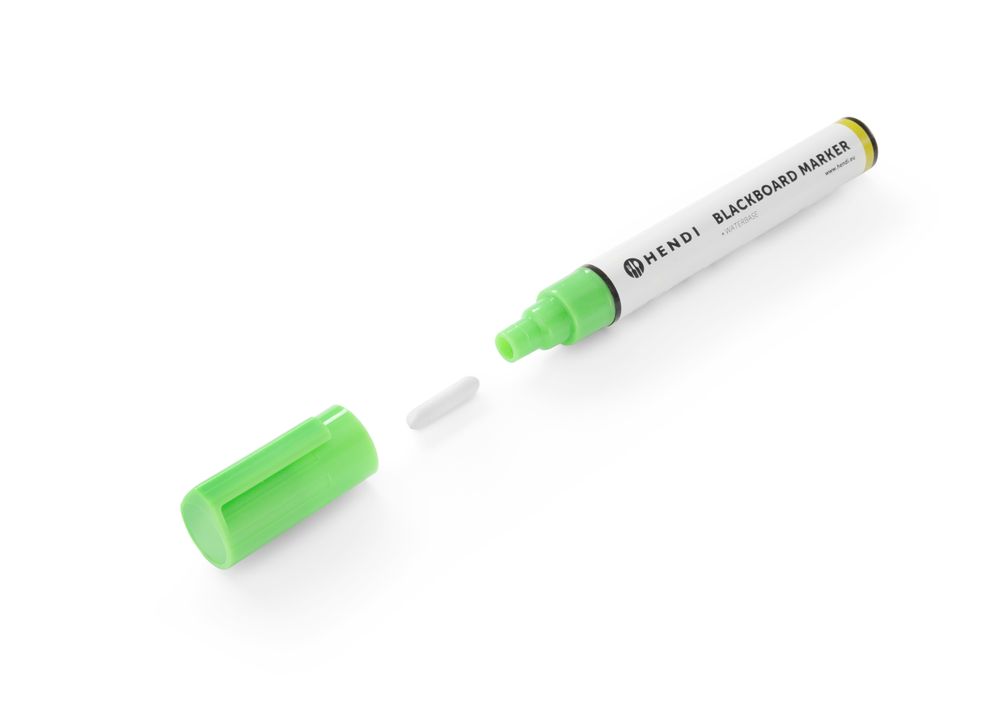 Markeri za bijelu ploču s tankim vrhom, HENDI, 1 rozi, 1 zeleni, 1 plavi i 2 bijela markera - Slika 3