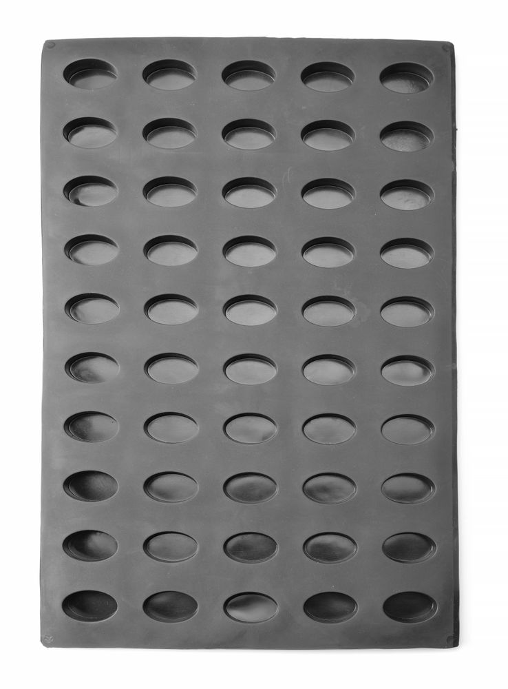Silikonski kalup oval, 570x375x(H)20mm - Slika 2