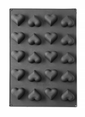 Silikonski kalup srce, 570x375x(H)35mm
