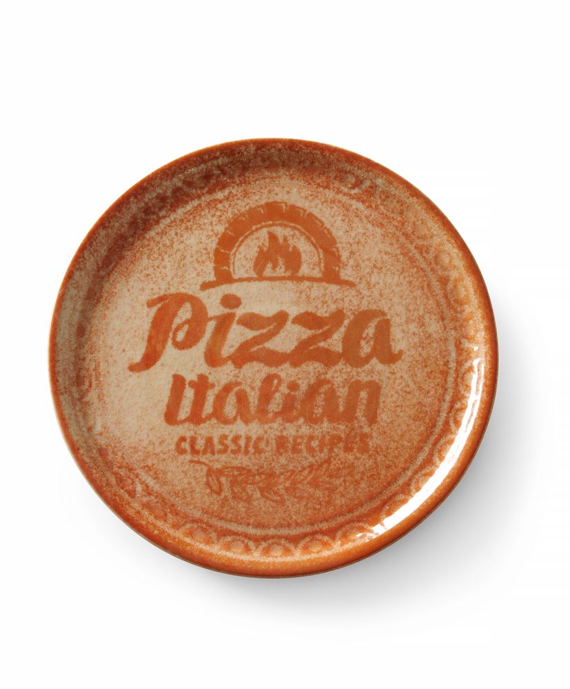 Tanjur za pizzu Recipe Collection Brick Red, HENDI, Crvena, ?330mm - Slika 3