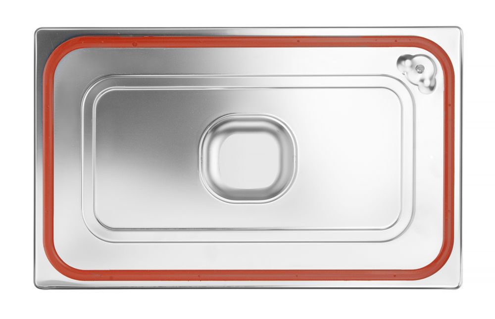 Gastronorm poklopac sa silikonskim obručom, HENDI, Profi Line, GN 1/6, 176x162mm - Slika 3