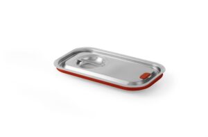 Gastronoem poklopac sa silikonskim obručom, HENDI, Kitchen Line, GN 1/4, 265x162mm