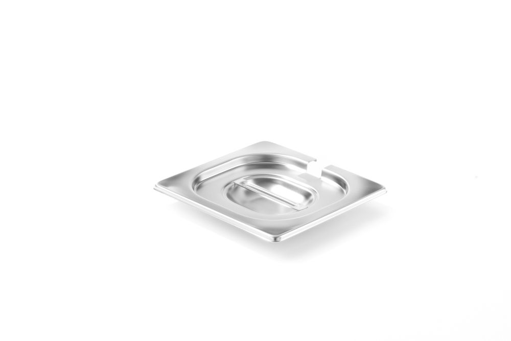 Gastronorm poklopac s otvorom za žlicu, HENDI, Profi Line, GN 1/2, 265x325mm - Slika 3