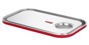 Poklopac za GN spermnike sa silikonskim obrubom, HENDI, Kitchen Line, GN 1/4, 265x162mm