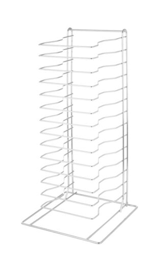 Podloga za pizzu/stalak za tave 14 proreza, HENDI, 300x305x(H)680mm