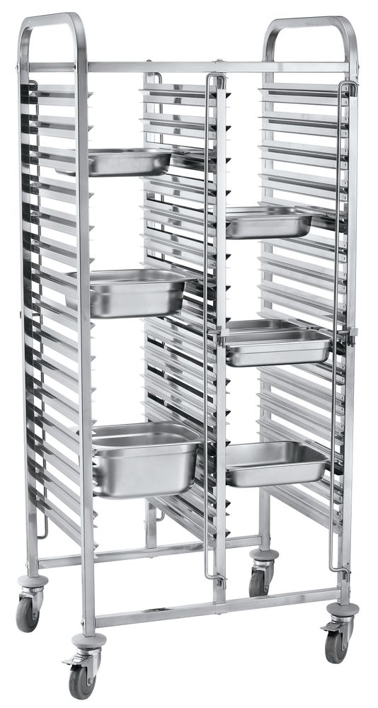 Dupla transportna kolica - 30 x GN 1/1, HENDI, 798x610x(H)1710mm