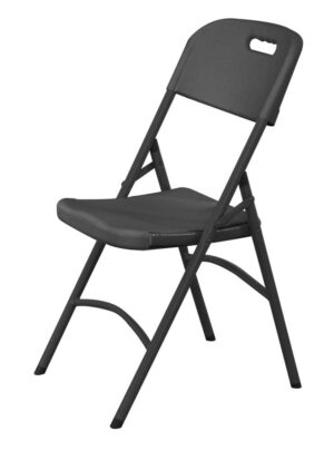 Ugostiteljska stolica, AmerBox, Max. nosivost 175 kg., Crna, 540x440x(H)840mm