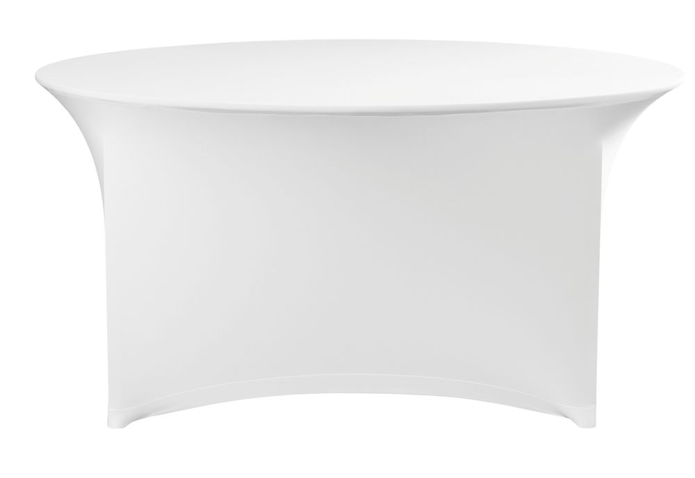Okrugli prekrivač za stol, HENDI, 810941, Crna, ?1800x(H)760mm - Slika 2