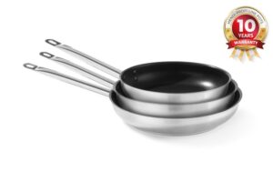Tava za prženje, s neljepljivim premazom - bez poklopca, HENDI, Profi Line, ?240x(H)50mm