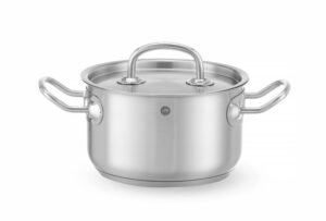Lonac za pirjanje, srednje dubine - s poklopcem, HENDI, Kitchen Line, 9,5L, ?280x(H)155mm