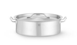 Lonac za pirjanje s poklopcem, HENDI, 15,8L, ?380x(H)139mm