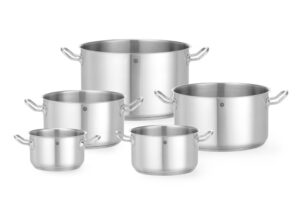 Lonac za pirjanje, srednje dubine - bez poklopca, HENDI, Kitchen Line, 9,4L, ?280x(H)155mm