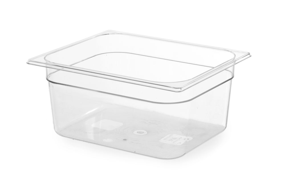 Gastronorm spremnik 1/2, HENDI, Profi Line, GN 1/2, 4L, Prozirno, 325x265x(H)65mm