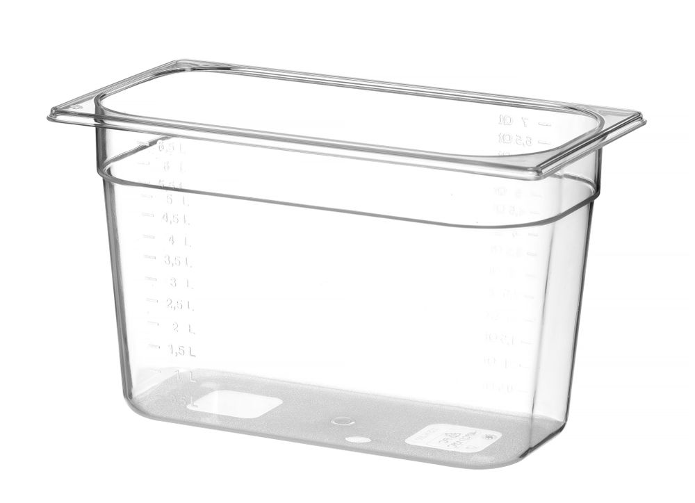 Gastronorm spremnik 1/3, HENDI, Profi Line, GN 1/3, 5,7L, Prozirno, 325x176x(H)150mm
