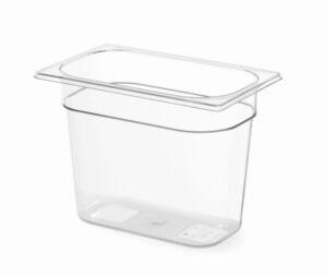 Gastronorm spremnik 1/4, HENDI, Profi Line, GN 1/4, 2,8L, Prozirno, 265x162x(H)100mm