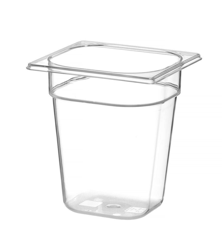 Gastronorm spremnik 1/6, HENDI, Profi Line, GN 1/6, 1,6L, Prozirno, 176x162x(H)100mm