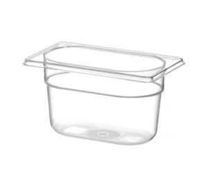 Gastronorm spremnik 1/9, HENDI, Profi Line, GN 1/9, 1L, Prozirno, 176x108x(H)100mm