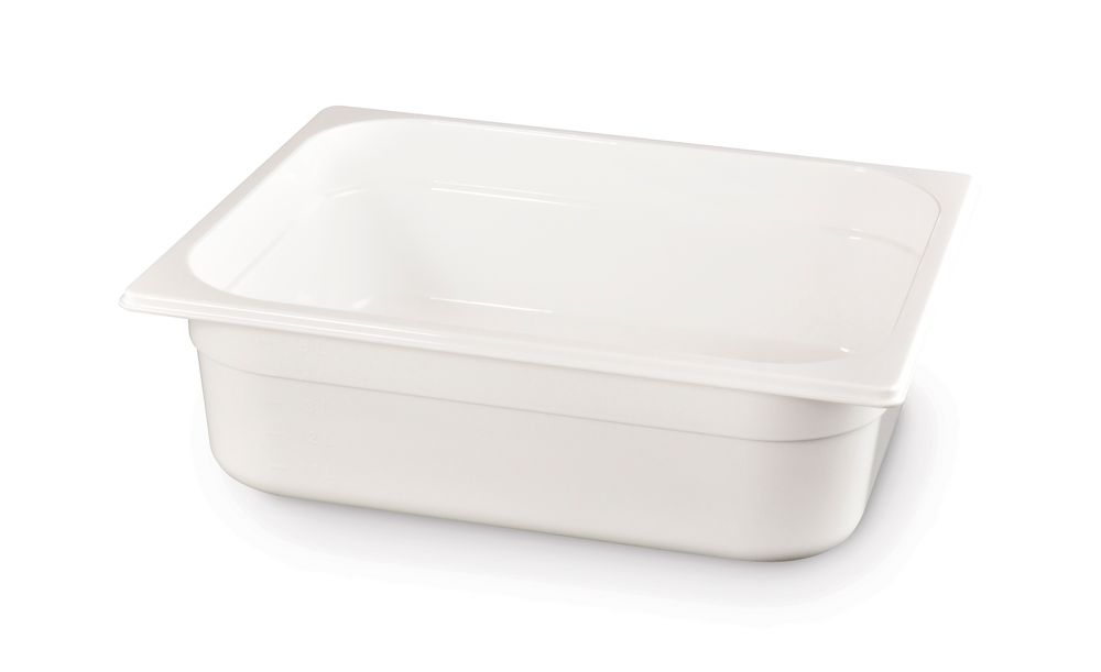 Gastronorm spremnik 1/2, HENDI, GN 1/2, 6,5L, Bijela, 325x265x(H)100mm